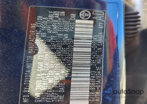 2009 Toyota Corolla Matrix z USA, uszkodzony, nr VIN 2T1KU40E69C020157